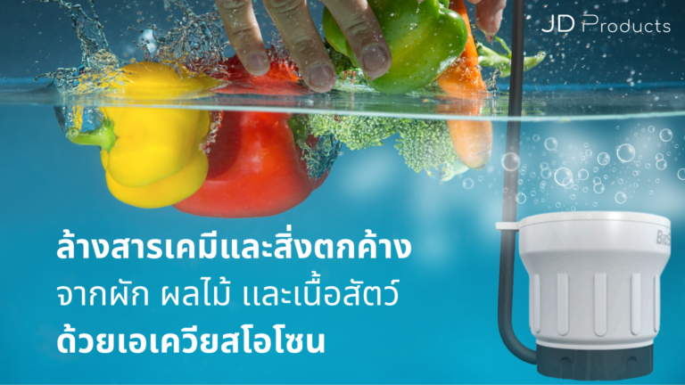 เลิก ใช้สารเคมีล้างผัก ผลไม้ อาหารทะเลอีกต่อไป